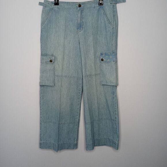 Lauren Ralph Lauren Y2K wide leg jeans - Picture 2 of 9